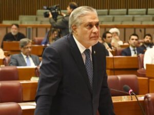 جہاز کے 22 عملے کی پاکستان آمد، آج ایران کے حوالے کیا جائے گا: اسحاق ڈار