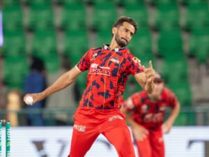 لاہور قلندرز کے خلاف میچ میں نامناسب رویے پر حسن علی کو جرمانہ