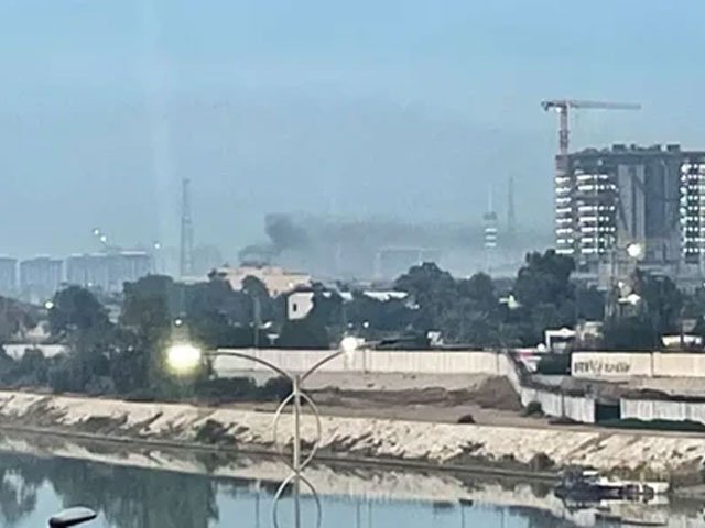 عراق میں امریکی سفارت خانے پر راکٹ حملہ