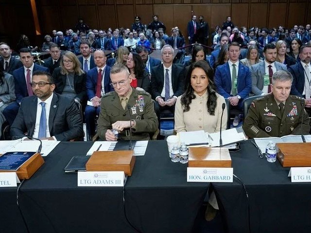 امریکی انٹیلی جنس سربراہان کو ایران جنگ پر سخت سوالات کا سامنا