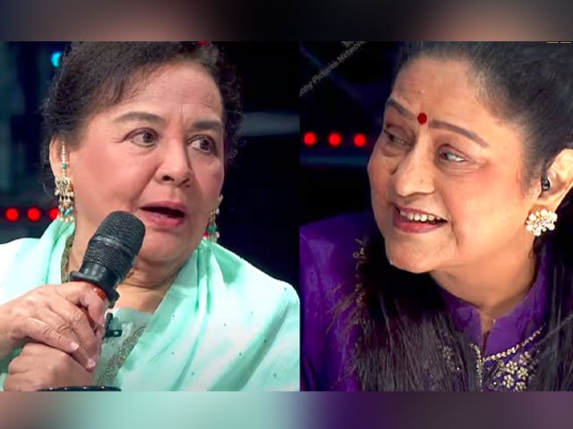 بالی ووڈ لیجنڈ فریدہ جلال اور ارونا ایرانی کی 29سال بعد ملاقات، وہ بھی رئیلٹی شو میں