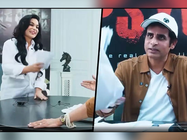 ذاتی سوالات پر میرا کا پوڈ کاسٹ سے واک آؤٹ: ارشاد بھٹی پرشدید تنقید