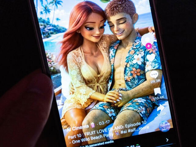 ٹِک ٹاک پر اے آئی  سے تیار کردہ ‘فروٹ لو آئی لینڈ’ کی دھوم