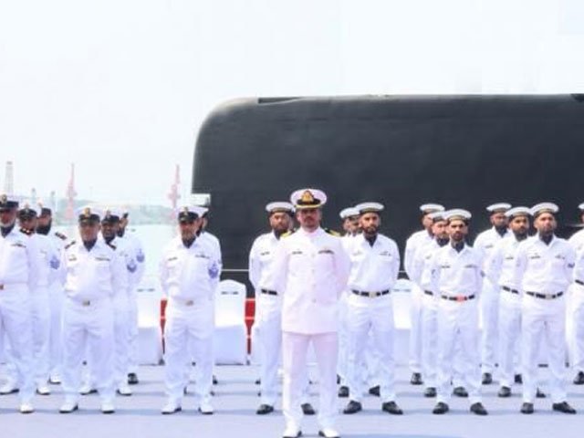 چین میں پاک بحریہ کی پہلی ہنگور کلاس آبدوز کی کمیشننگ