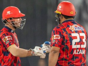 اعظم خان کی دھواں دھار بیٹنگ نےکراچی کو پنڈیزکےخلاف فتح دلادی