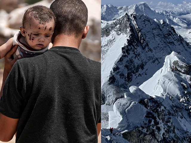 غزہ کے بچوں کے خواب ماؤنٹ ایورسٹ کی چوٹی پر پہنچ گئے