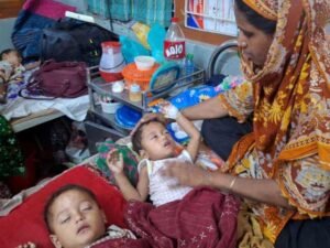 بنگلا دیش میں خسرہ کی وبا سے 500 سے زائد بچے دم توڑ گئے