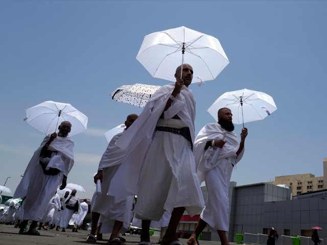 مناسکِ حج کے دوران گرد آلود طوفان اور شدید گرمی کی پیشگوئی