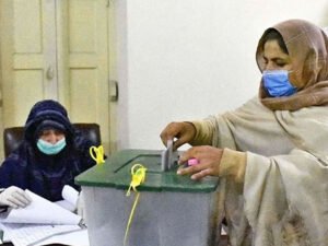 گلگت بلتستان اسمبلی انتخابات کے  لئےپولنگ
