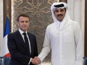 قطر، فرانس کا آبنائے ہرمز میں آزاد بحری آمدورفت اور غزہ معاہدے پر عمل کا مطالبہ